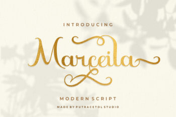 Marceila Free Font