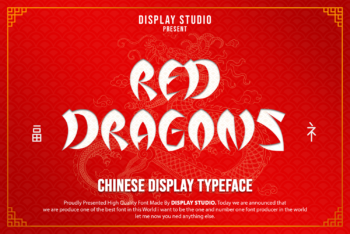 Red Dragons Free Font