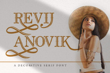Revij Anovik Free Font