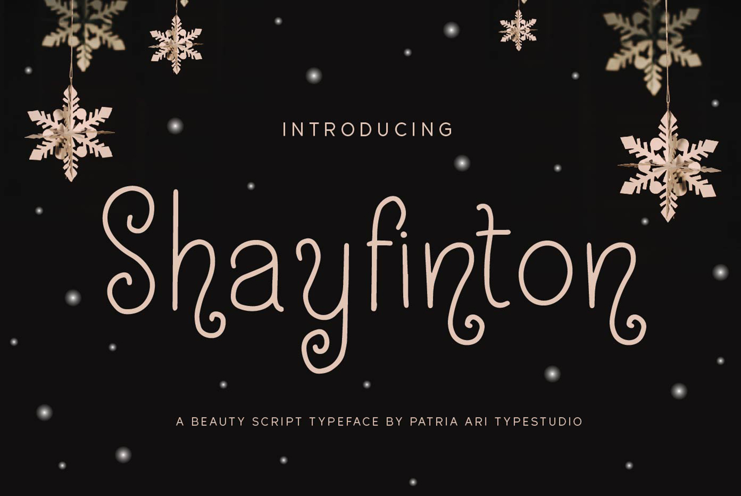 Shayfinton Free Font