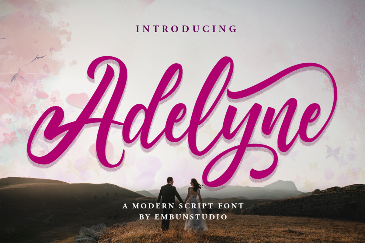 Adelyne Free Font
