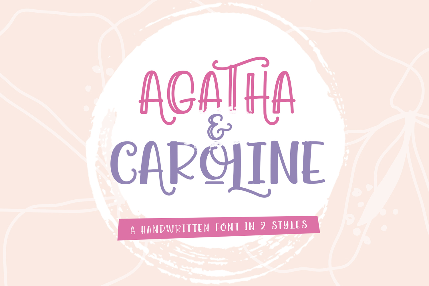 Agatha Caroline Free Font
