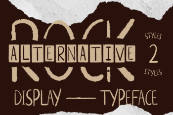 Alternative Rock Free Font