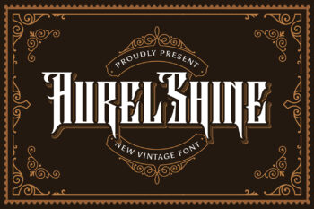 Aurel Shine Free Font