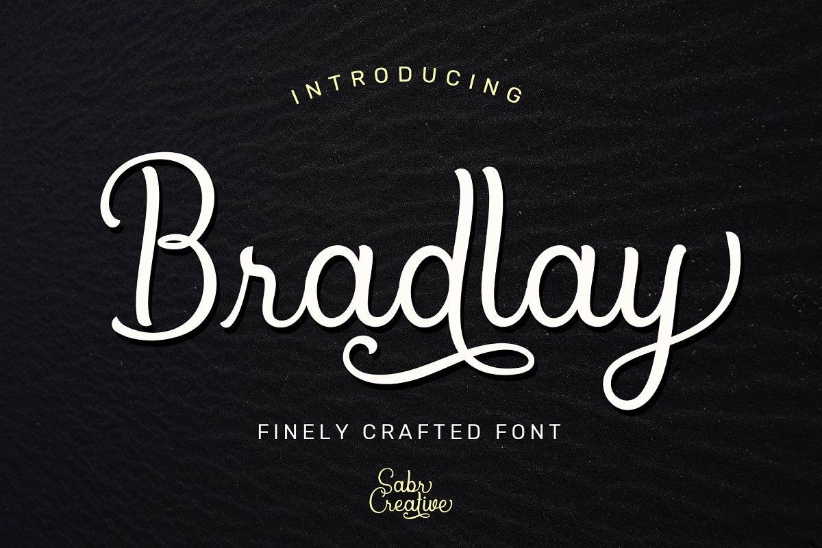 Bradlay Free Font