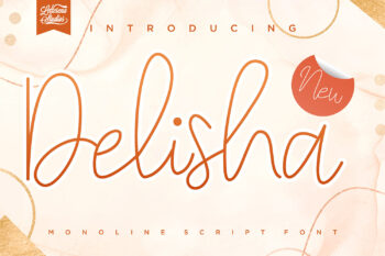 Delisha Free Font