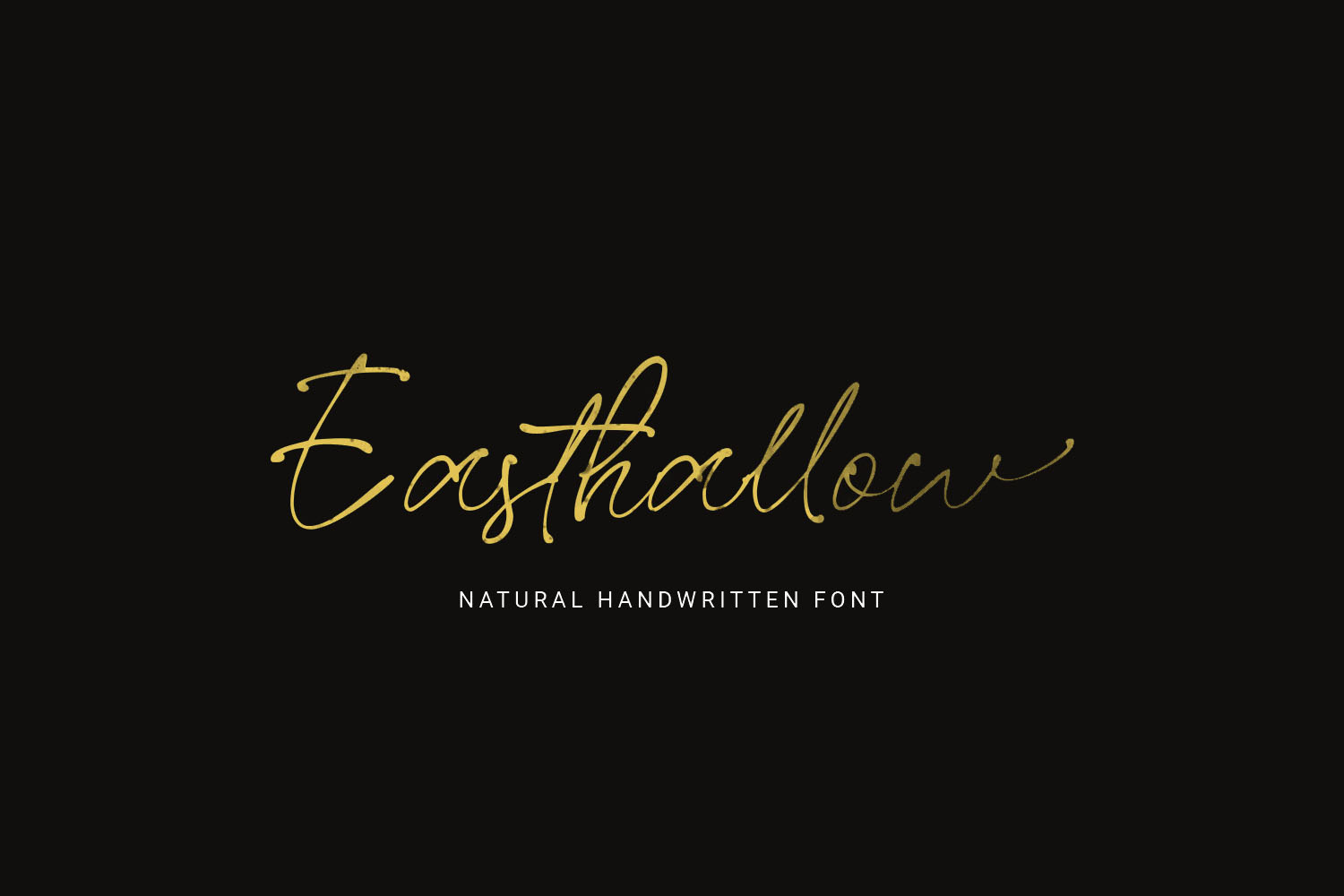 Easthallow Handwritten Free Font