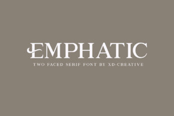 Emphatic Free Font