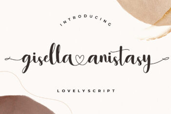 Gisella Anistasy Free Font