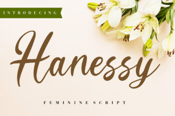 Hanessy Free Font