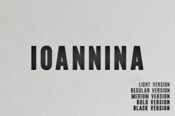 Ioannina Free Font