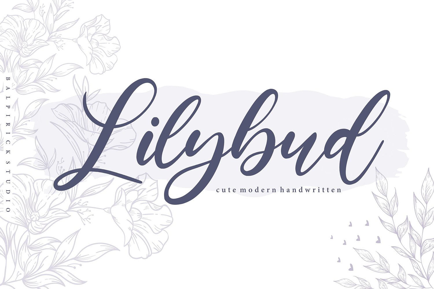 Lilybud Free Font