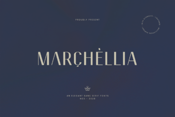 Marchellia Sans Free Font