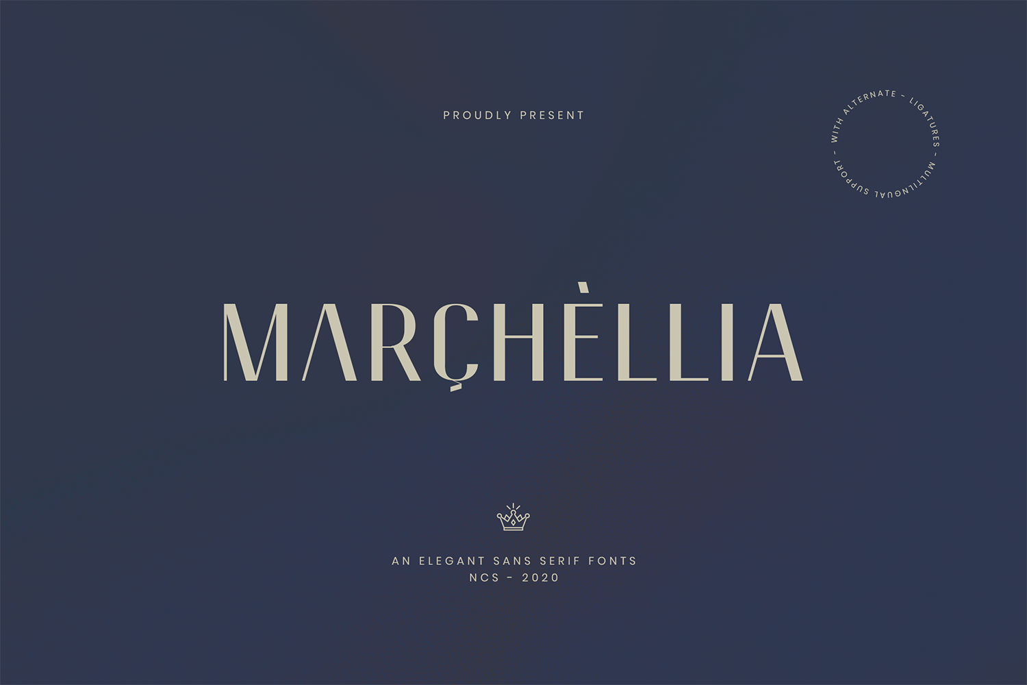 Marchellia Sans Free Font