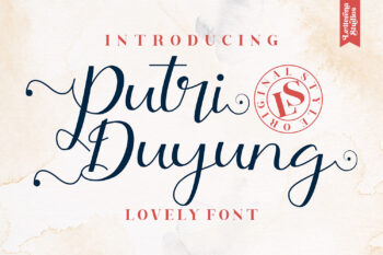 Putri Duyung Free Font