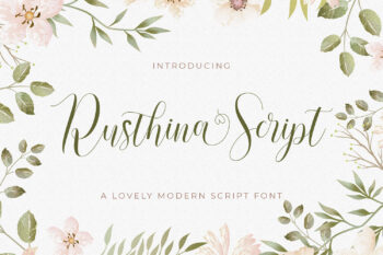 Rusthina Free Font