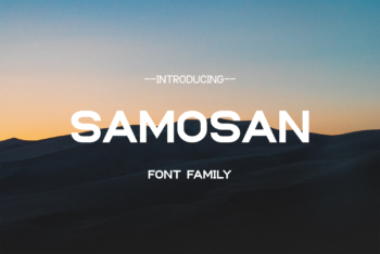 Samosan Free Font