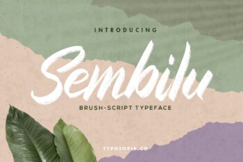 Sembilu Free Font