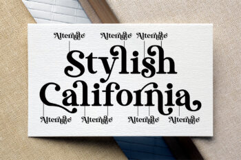 Stylish California Free Font