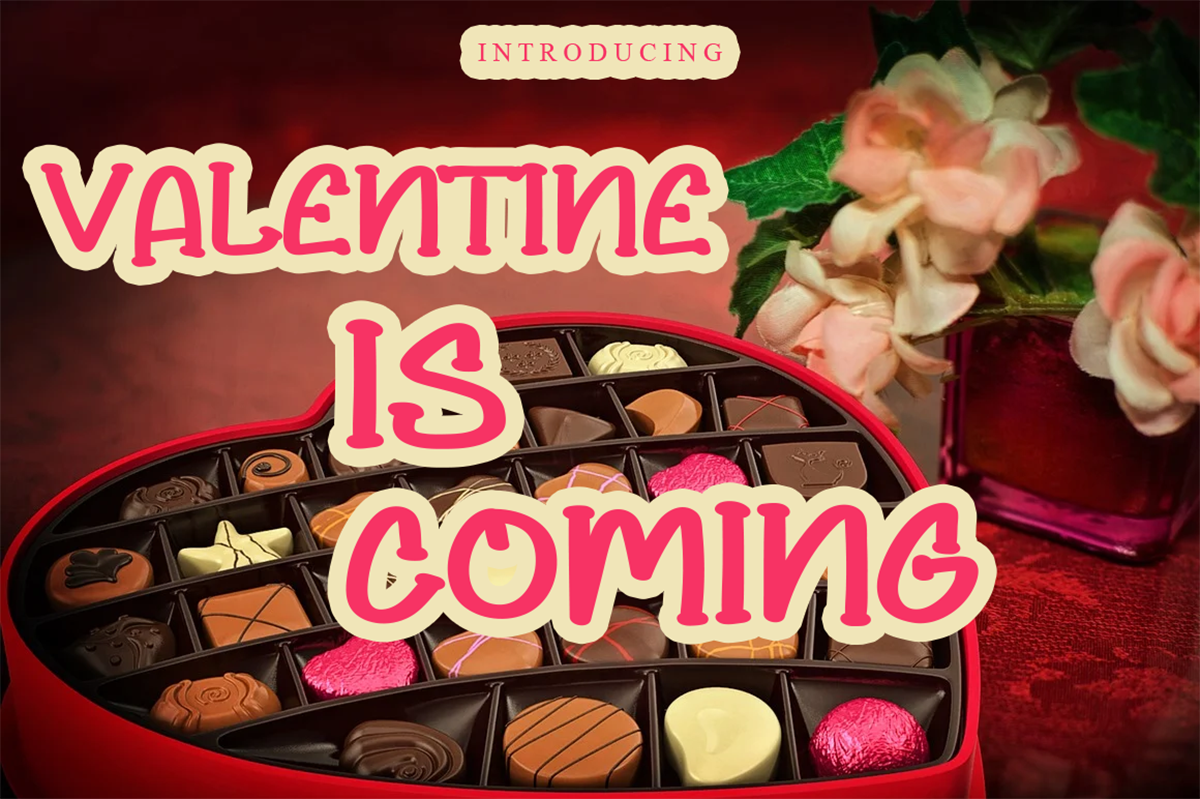 Valentine is Coming Free Font