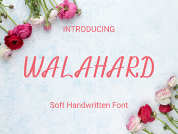 Walahard Free Font