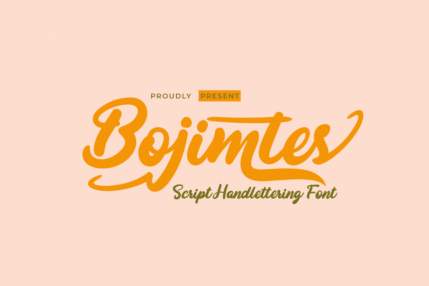 Bojimtes Free Font