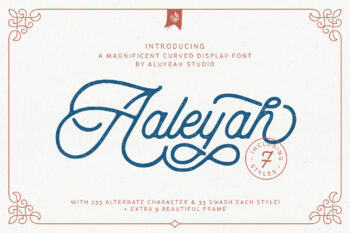 Aaleyah Free Font