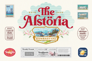 Alstoria Free Font