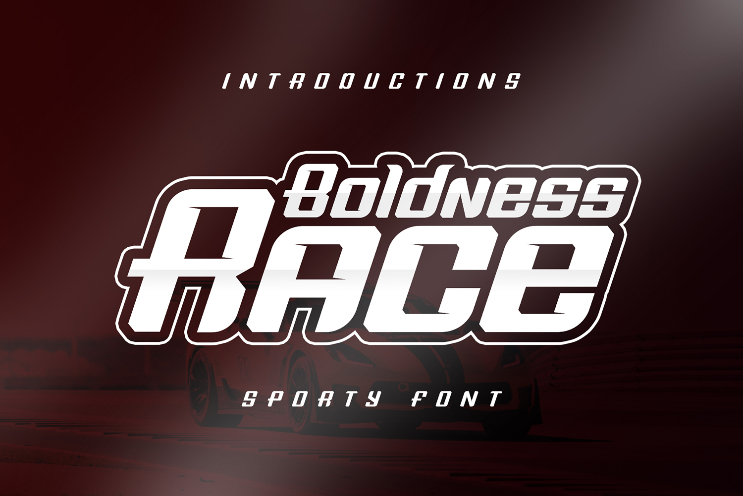 Boldness Race Free Font