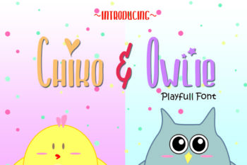 Chiko & Owlie Free Font
