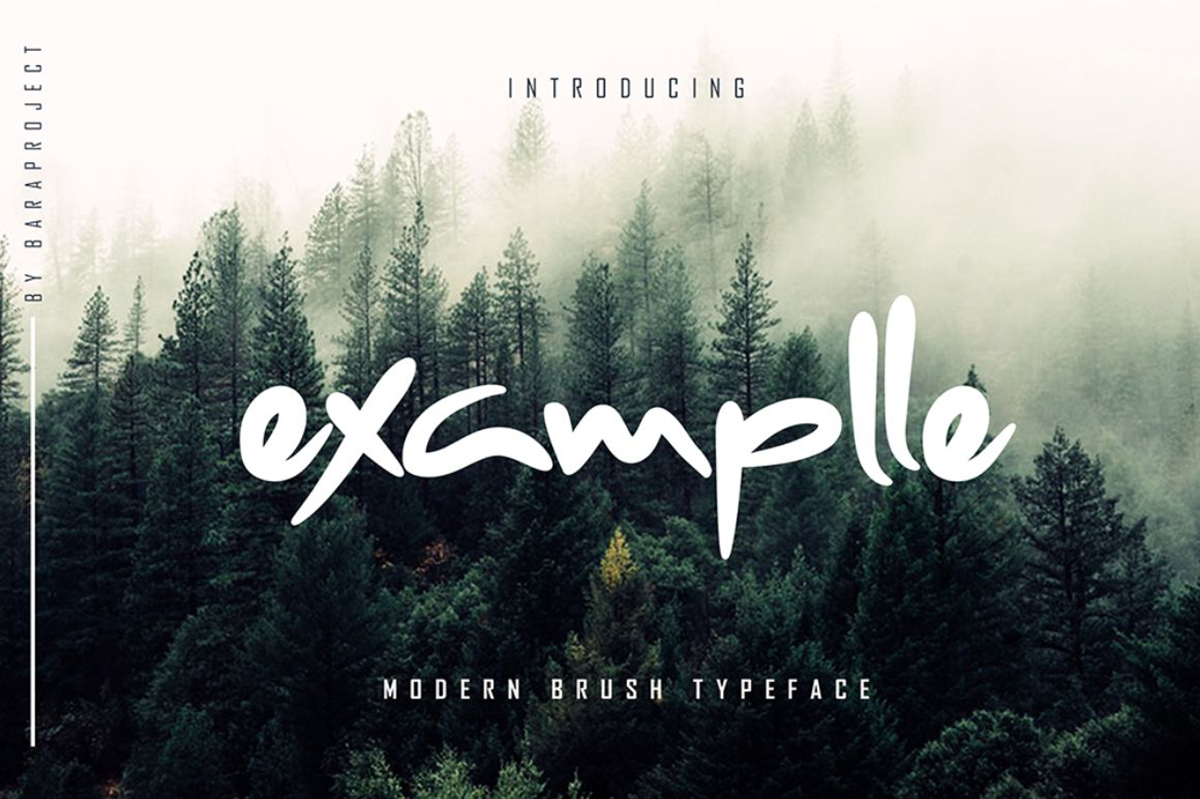 Examplle Free Font