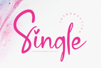 Single Free Font