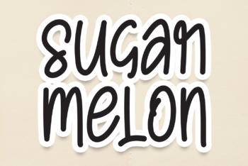 Sugar Melon Free Font
