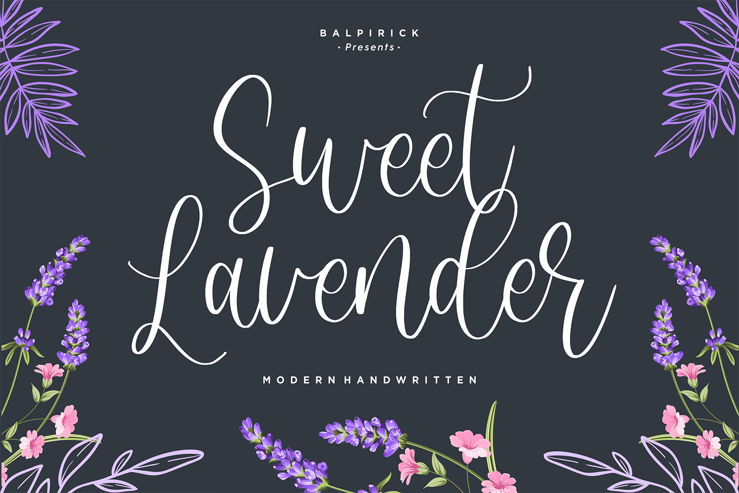 Sweet Lavender Free Font