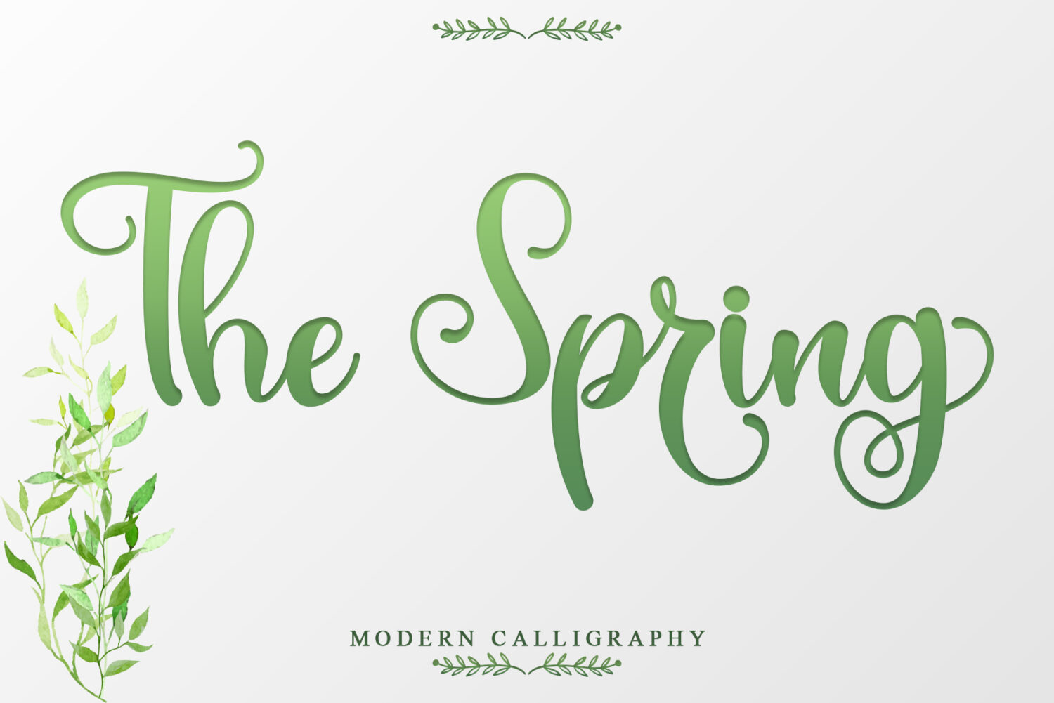 The Spring Free Font