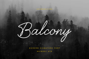 Balcony Free Font