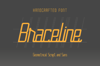 Braceline Free Font