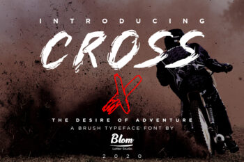 Cross X Free Font