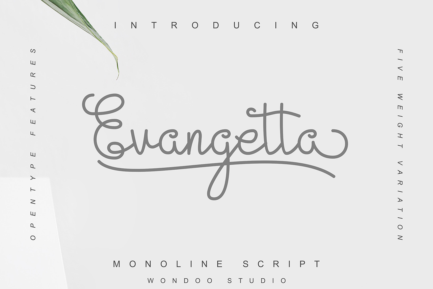 Evangetta Free Font