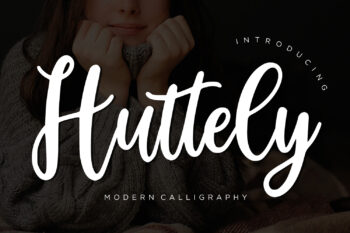 Huttely Free Font