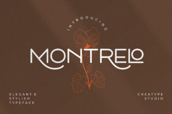 Montrelo Free Font