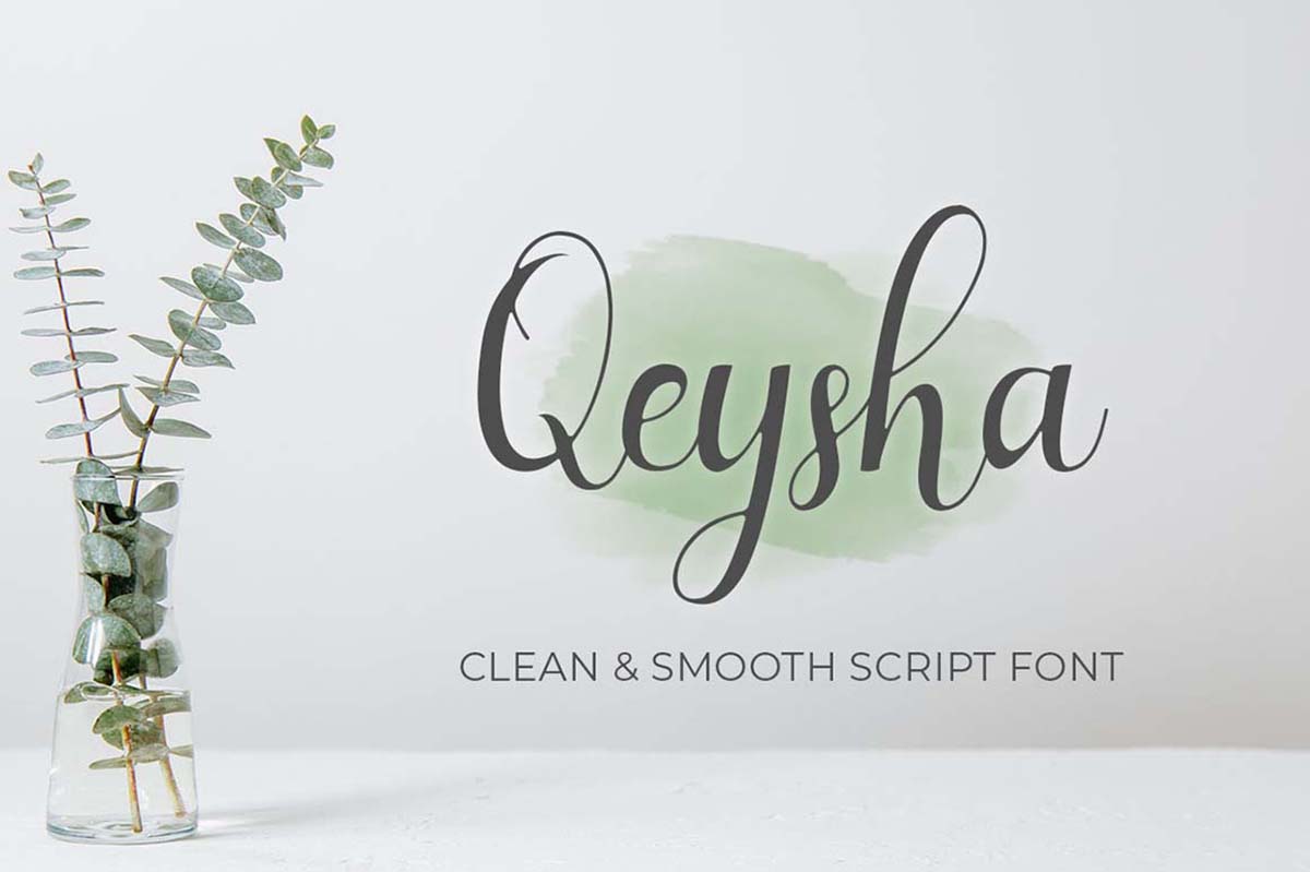 Qeysha Free Font