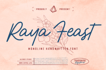 Raya Feast Free Font