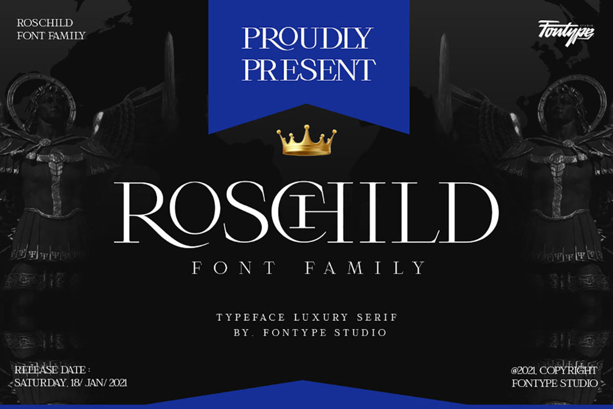 Roschild Free Font