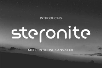 Steronite Free Font