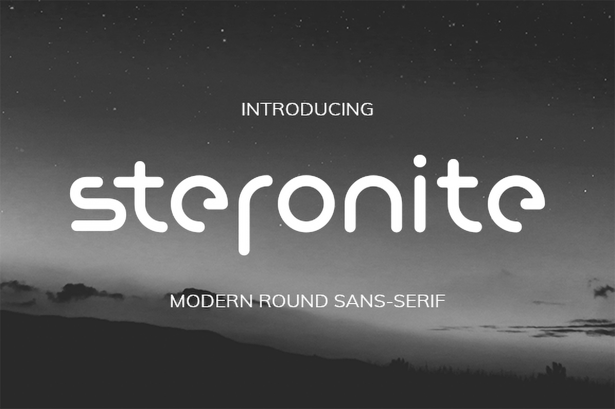 Steronite Free Font