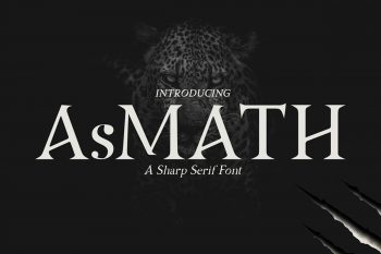 AsMATH Free Font