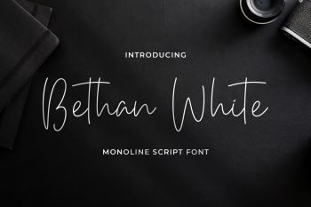 Bethan White Free Font