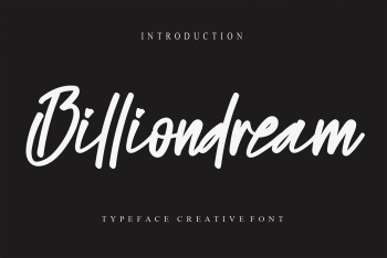 Billiondream Free Font
