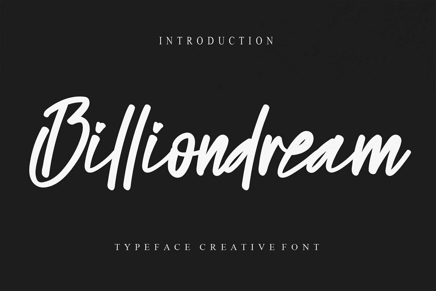 Billiondream Free Font